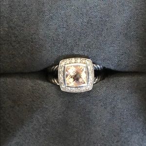 Brand New David Yurman Petite Albion Morganite